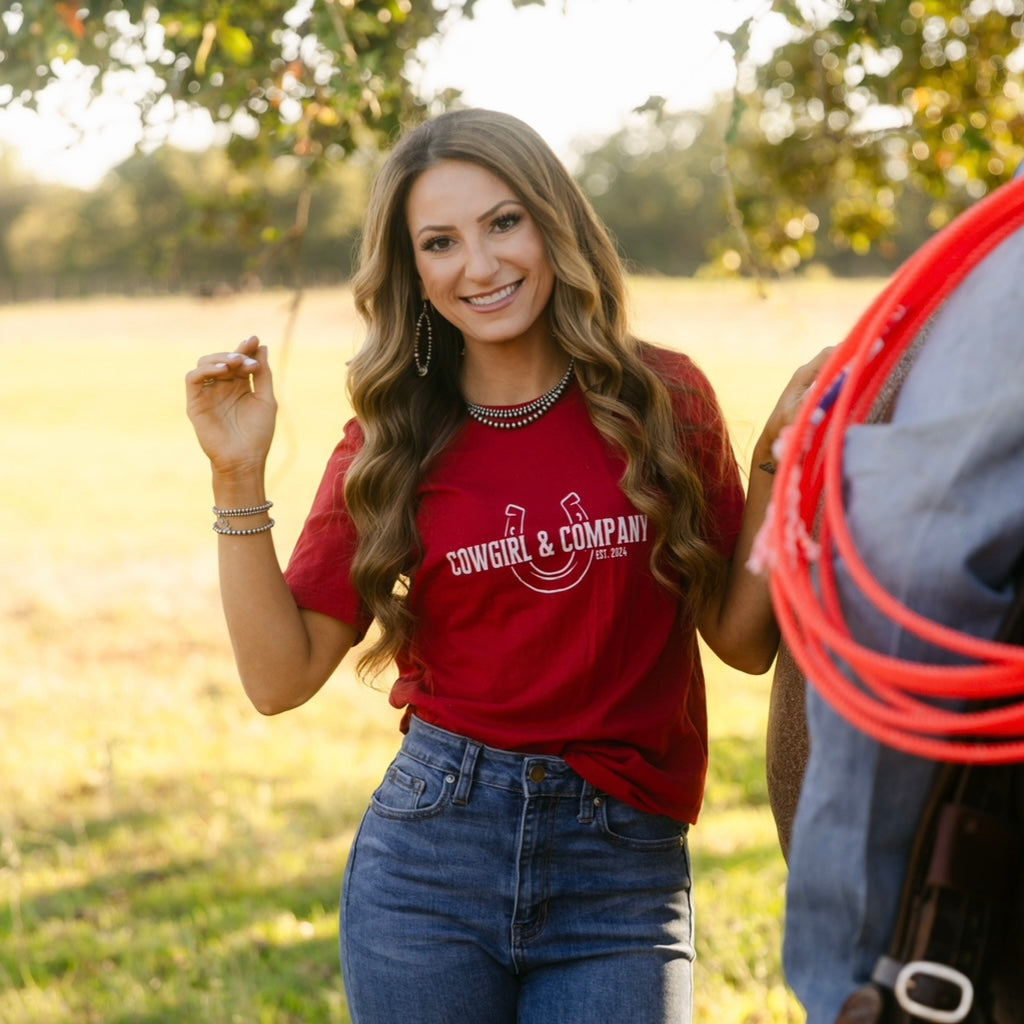 Cowgirl Logo Tee