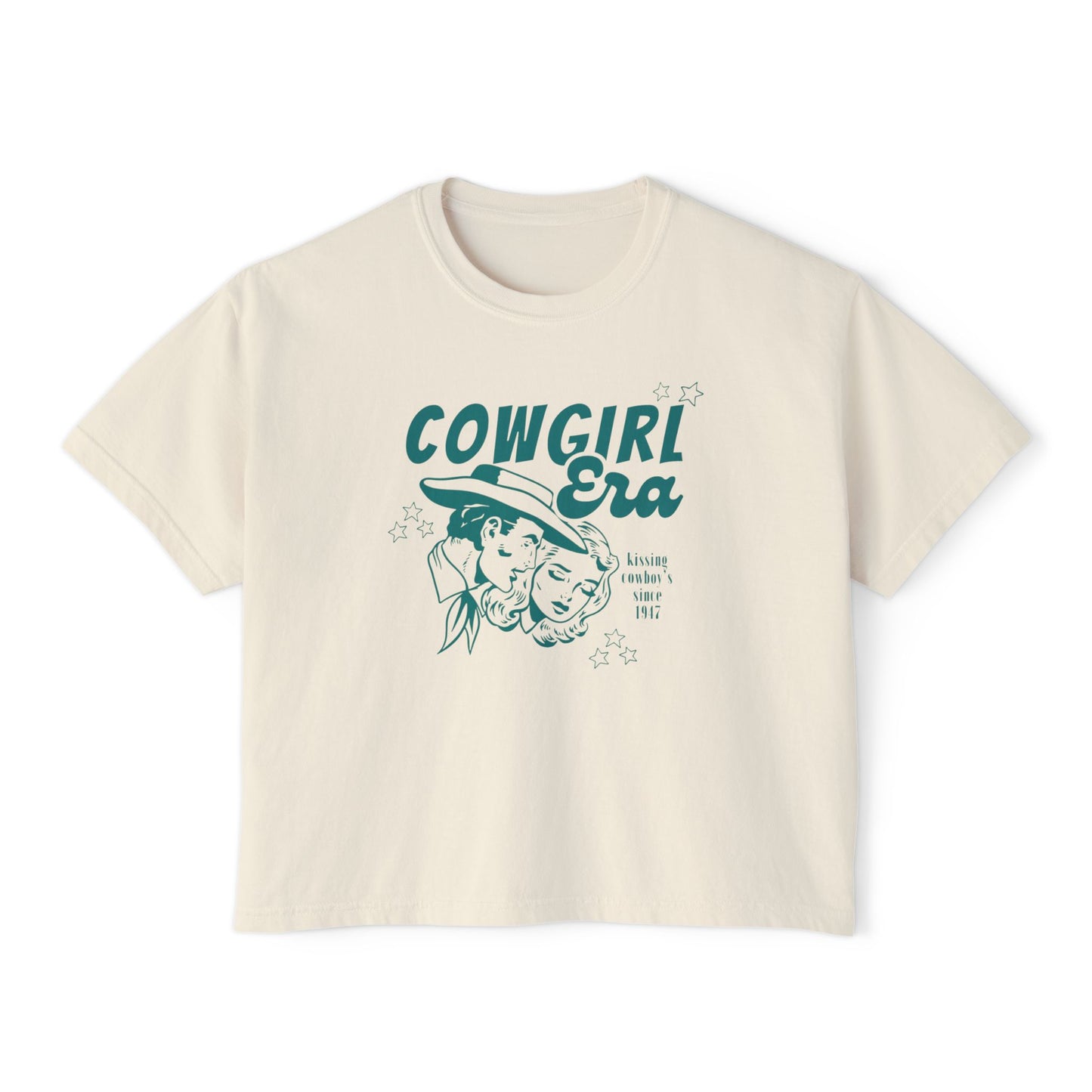 Cowgirl Era Cropped Tee