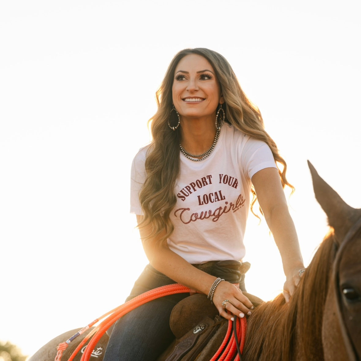 Support Your Local Cowgirls Tee