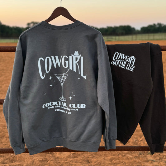 Cowgirl Cocktail Club Sweatshirt